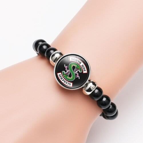 MIQIAO Riverdale South Side Beads Arm Wrist Band Bracelet for Women Men Fans Friends Gift Fashion Jewelry Pulseras Anime Boho Bt