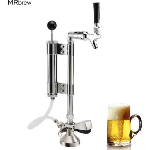 Beer keg Party pump set, Beer Tap G Type Keg Coupler Dispenser Beer Faucet System,Beer Pump with 5/8'G