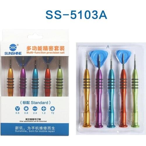 Sunshine SS-5103 Precision Screwdriver Bit Set home Appliance Screwdriver Opening Repair Tools
