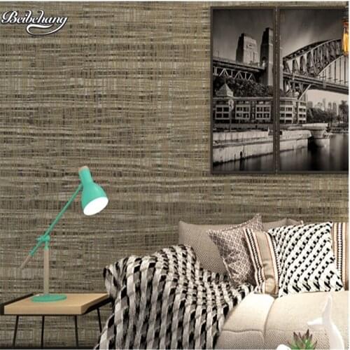 Beibehang Environmentally friendly non - woven plain plain wallpapers simple modern bedroom living room TV background wallpaper