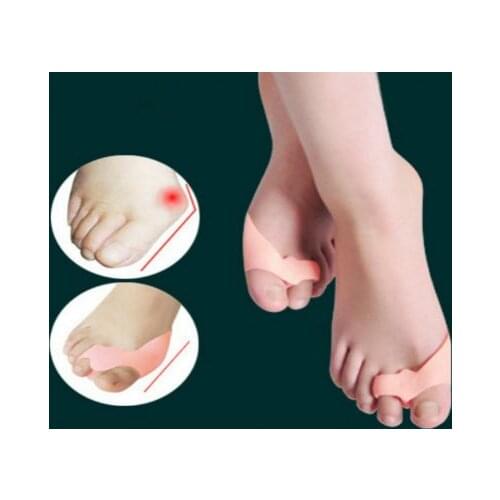 Toe Bunion Protector 2 Finger Last Roller Set Skin Color