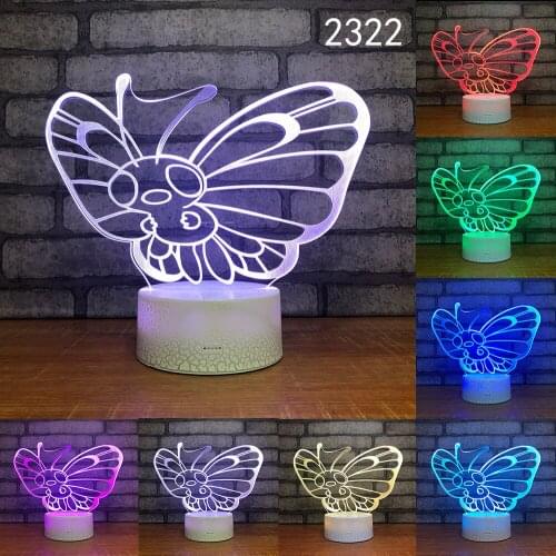 Night Lights Kawaii Room Decor Animal and Plant Series Fish Elephant Light Led Bulbs Table Lamps Birthday Neon Sign Bulb Baby