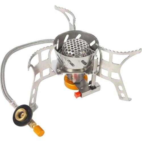 Outdoor Gas Stove Camping Gas Burner Folding Electric Stove Hiking Portable Foldable Split Stoves 2900W