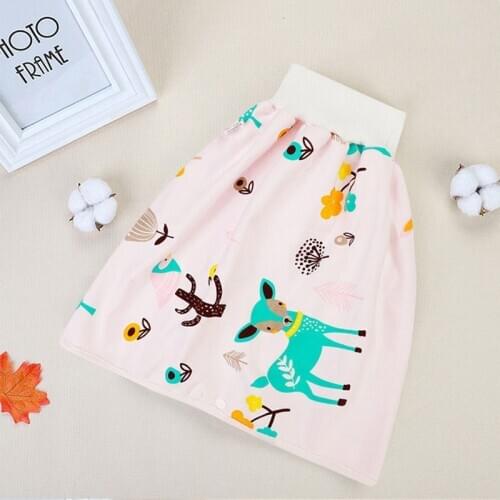 Adult diaper skirt design for Old people leak urine Female menstruation Pure cotton absorbs water