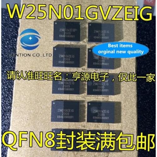 5PCSW25N01GVZEIG 25N01GVZEIG QFN-8 integrated circuit IC flash memory chips in stock 100% new and original