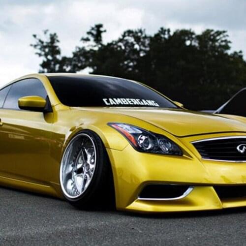 Black/Sliver Creative Fond Decal Daily Driven Waterproof Auto Car Front Window Windshield Decal reflective Sticker S063