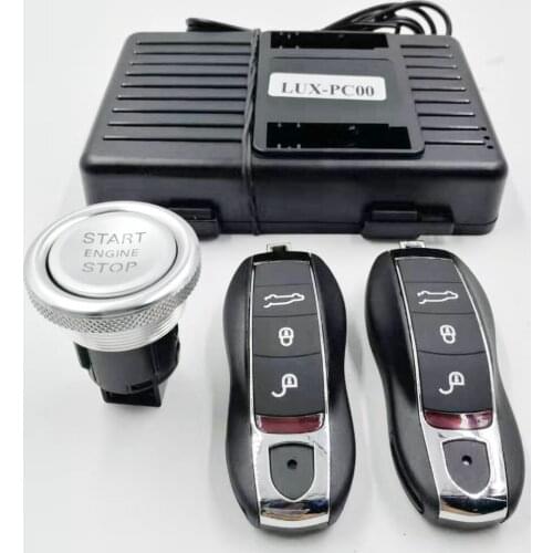 For Old Porsche Boxster Year 2005-2012 Car Add Push Start Stop System Remote Start and PKE Keyless GO Entry CAN BUS Plug Play