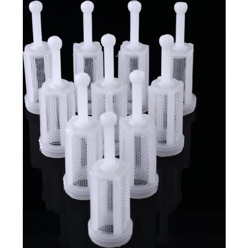 10/40 Pcs/Lot Gravity Spray Gun Pot Paint Strainer Filters Diameter 11mm Length 36mm Tool Sell High Quality Tool droppshipping