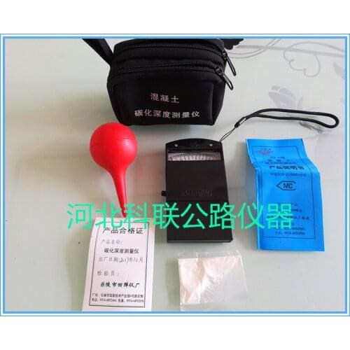 Concrete Carbonation Depth Meter Road Test Instrument Concrete Carbonization Depth Measuring Scale
