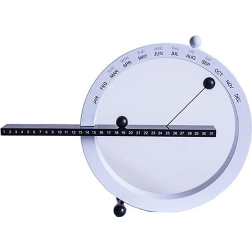 Table Calendar,2021 Nordic Style Creative Fashion Manual Desk Calendario,Time Perpetual,for Home Decoration