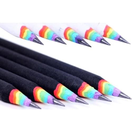 5 PCS Rainbow Colored Pencils for Kids Assorted Colors for Drawing Coloring Sketching Pencils For Drawing Stationery