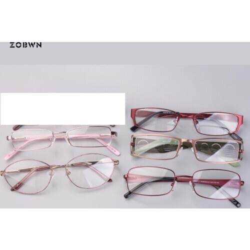 Wholesale red lady glasses manufacture classic Optical Glasses can put Myopia presbyopia vintage Eyeglasses Women cat shape gafa