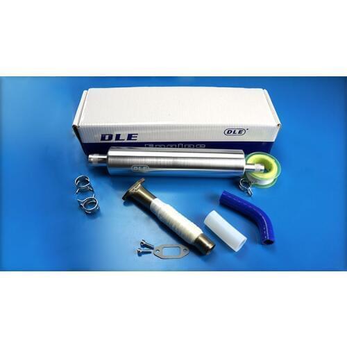 Original DLE Long Muffler Canister Set & Parts for DLE20RA Gasoline Engine