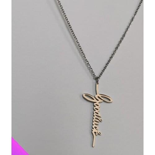 Good Luck Necklace Stainless Steel 2 Color Classic Ladies Men Jewelry Amulet Gift