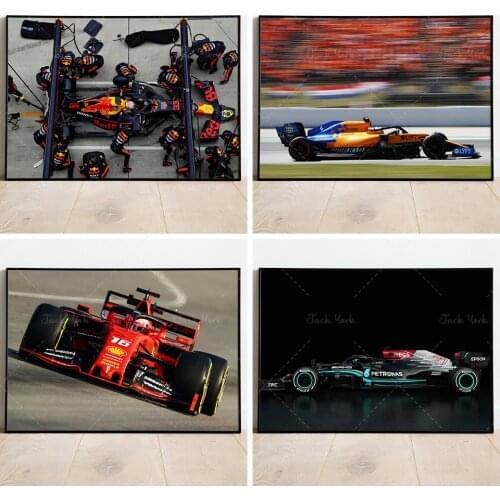 Racing 2021 Car Grand Prix Formula 1 Print Poster