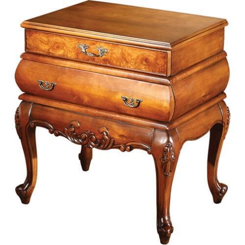 Simple fashion beatiful birch wood night stand bedroom furniture Meubles de chambre à coucher en bois GH13