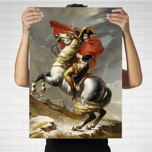 Home Decoration Print Canvas Art Wall Pictures Poster Canvas Printings Paintings French Jacques-Louis David Napoleon