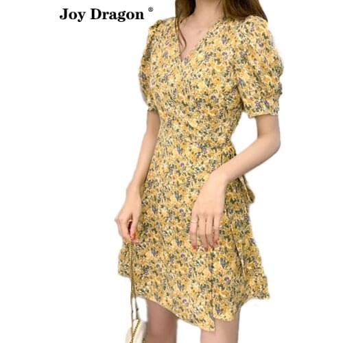 Letnie Damskie Summer Dresses Vestidos Casuales Bohemian Dress Evening Cortos Floral Women Vestido Sukienka Vintage Mini Beach