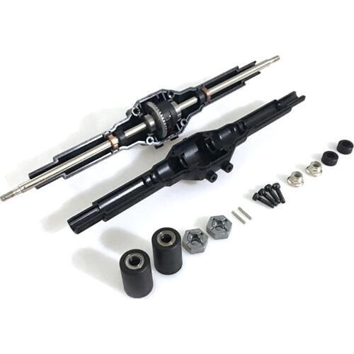 1/12 WLtoys 12428-ABC 12428 12423 Rear Gear Box Assembly WLHBX01 Rc Car Parts 12428-0091 0133 metal differential Box