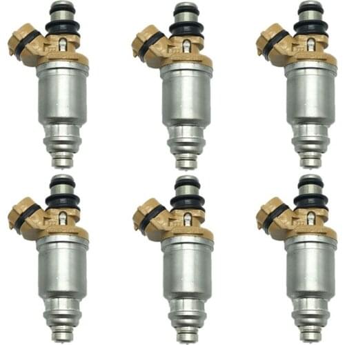 6pcs 23250-16150 Fuel injector Nozzle For Toyota Corolla AE110 4AFE 5AFE OEM 23250-16150 23209-16150