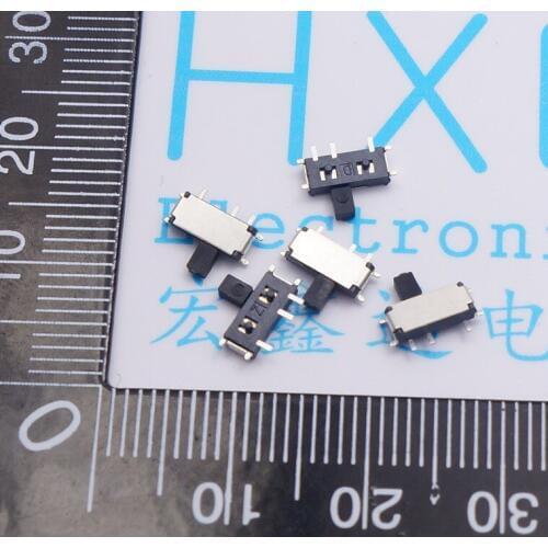 60pcs Toggle Switches Thin patch switch handle high 2.5 toggle switch two tranches of two seven foot slide toggle