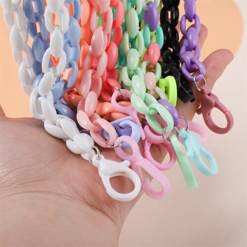 Acrylic Chain for Face Mask Necklace Glasses Chain Sunglasses Straps Mask Lanyards Women Men Neck Chains Holder