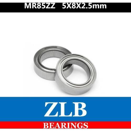 Free Shipping 10 PCS MR85ZZ ABEC-5 5X8X2.5 mm Deep groove Ball Bearings MR85 / L-850 ZZ