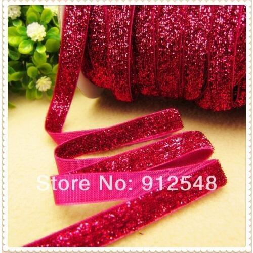 3/8 "10mm glitter ribbon, DIY handmade jewelry materials, wedding gift packaging materials,YWHD48