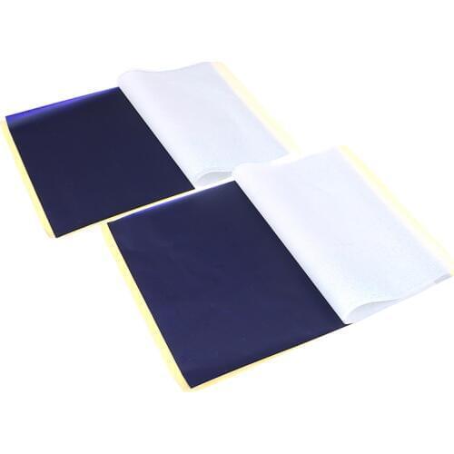 JETTING 2pcs 4 Layers Tattoo Transfer Paper Supplies Copy Carbon Tracing Paper Thermal Transfer Papier Tattoo Stencil tatuagem