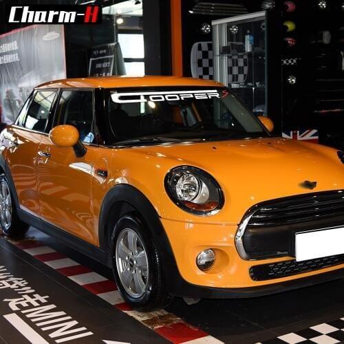 Car Styling Reflective Windshield Stickers Decal for Mini Cooper S R56 Countryman R60 F60 R50 R53 F54 F55 F56 JCW Accessories