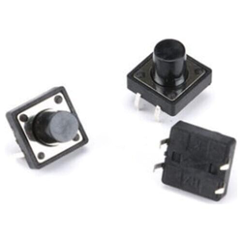 Hot sale 100PCS 6x6x4.3MM 6x6x4.3 SMD touch switch patch 4 feet micro switch/button switches Best quality