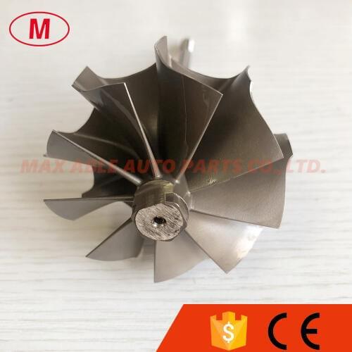 GT3582R 62.35X68mm 9 blades ball bearing turbo turbine wheel shaft / turbine shaft&wheel