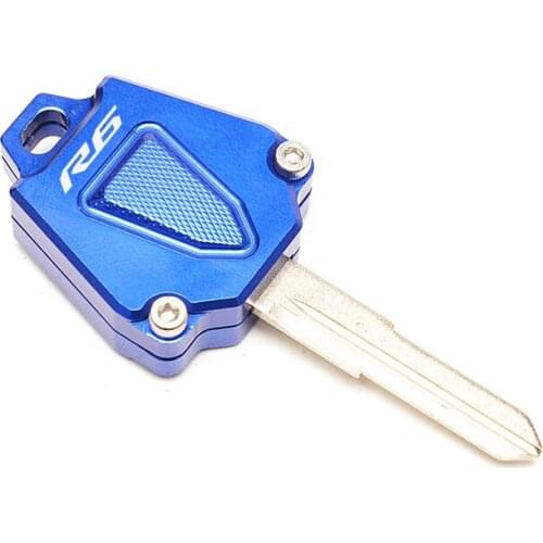 Motorcycle CNC High Quality Key Cover Cap Creative products Keys Case Shell For YAMAHA YZFR6 YZF-R6 YZF R6 2006-2021