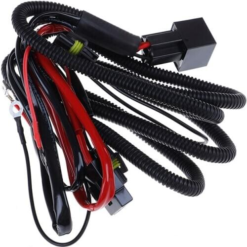 New 1pc Conversion Kit H4 Hi/lo HID Lamp Relay Harness Relay Wire Harness for Car HID Bi-xenon Headlight Bulbs