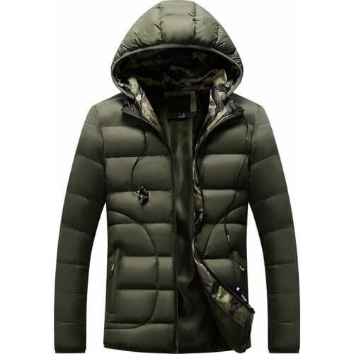 New Arrival Men Fashion Parkas Winter Male Casual Warm Thicken Parka Coats Mens Comfortable Parkas Overcoat