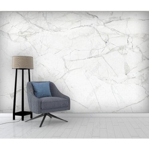 Papel de parede Ultra HD large white marble background wall 3d wallpaper,bedroom KTV bar mural wall decor