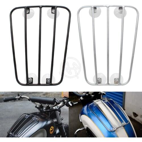 Motorcycle Fuel Tank Luggage Rack Shelf With Strong Suction Cups Motorcycle Fuel Tank Rack Universal Suction Cup Luggage Holder
