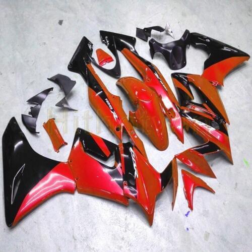 Custom motorcycle body kit for CBR125R 2002 2003 2004 2005 2006 2007 CBR 125R Fairing+Free Screws+red