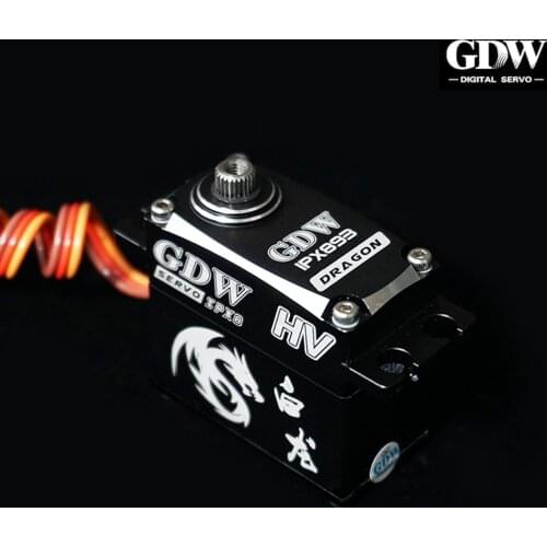 RC Car GDW IPX893 Bailong Standard High-pressure Steering Gear 36KG Remote Control Crawler Truck Waterproof Cars Server Servo