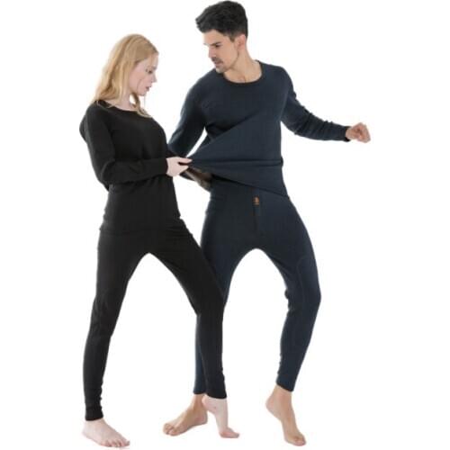 Thermal Underwear Winter Warm Long Johns Winter Thermal Underwear Cotton Long Johns Cotton John Long Men And Women Set