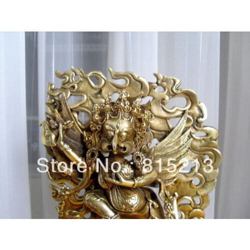Wang 00091 Tibet*NEPAL * GARUDA Bronze buddha Statue