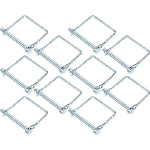 10pcs Safety Coupler Pin Shaft Locking Hitch Pin Wire Retainer Supplies