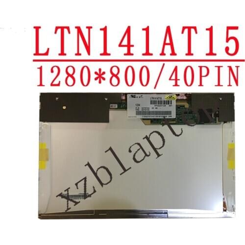 14.1inch 1280*800 40PIN Laptop led lcd screen LTN141AT15 for thinkpad t410 t410i fit LP141WX5 TLP3 N141I6-L03 B141EW05 V.4