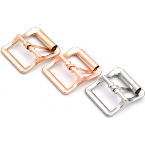 21mm Rose Gold Adjuster Slider Buckles Belt Buckles Luggage Metal Strap Purse Bag Handbag Webbing Hardware Leather Craft