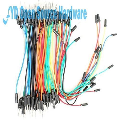 65PCS Male to Male Solderless Breadboard Jumper Cable Wires for New