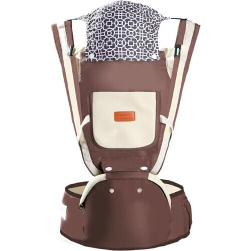 AINOMI Ergonomic Baby Carrier Infant Kids Hipseat Backpack Front Facing Sling Removable