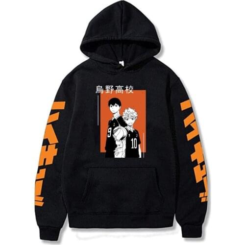 Anime Haikyuu Cosplay Clothes Costumes Men Hoodies Fashion Designer Streetwear Novelty Graphic Harajuku Male