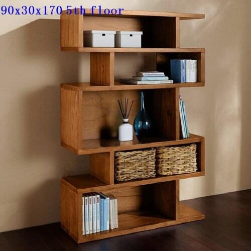 Bois Meuble Rangement Mobilya Decoracion Wall Librero Cabinet Mueble De Cocina Retro Libreria Furniture Rack Book Shelf Case