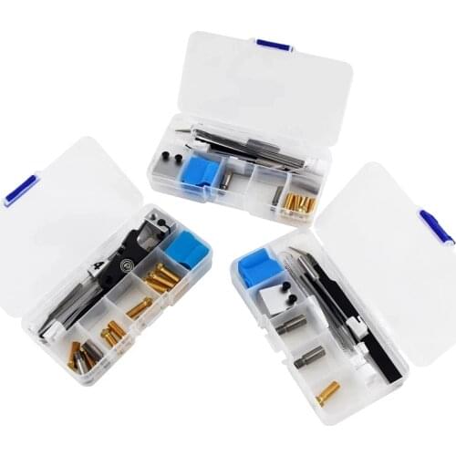 Titan Aero Extruder for Sidewinder X1 Genius Volcano Nozzle Silicone Sleeve Throat Handle Thermistor Heating pipe Heat Block Kit