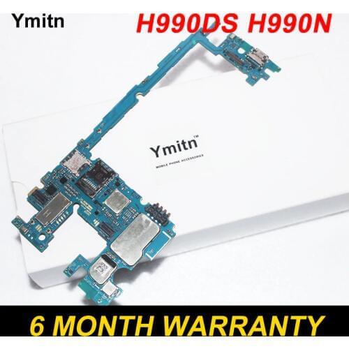 Ymitn Work Well Unlocked Electronic Panel V20 Mainboard Motherboard Global Rom Dual Sim PCB For LG V20 H990DS H990N 4+64GB